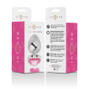 Intense - Plug Anal En Métal Aluminium Coeur Rose Taille M